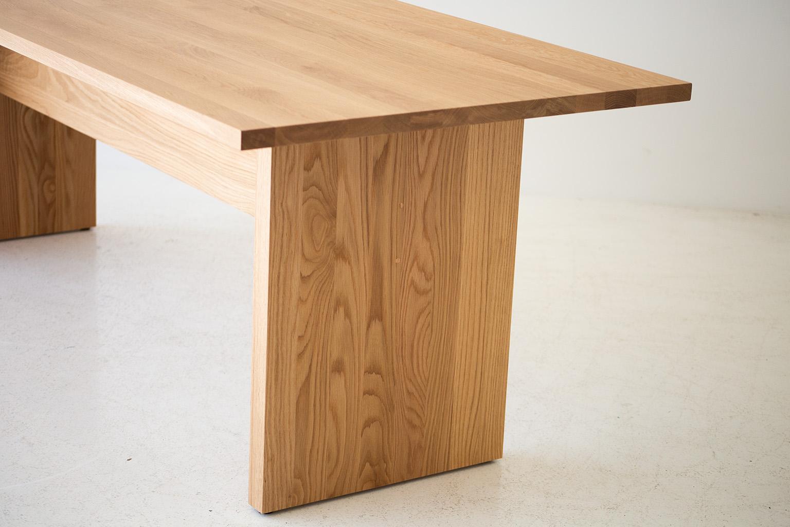 American White Oak Dining Table, The Toko For Sale