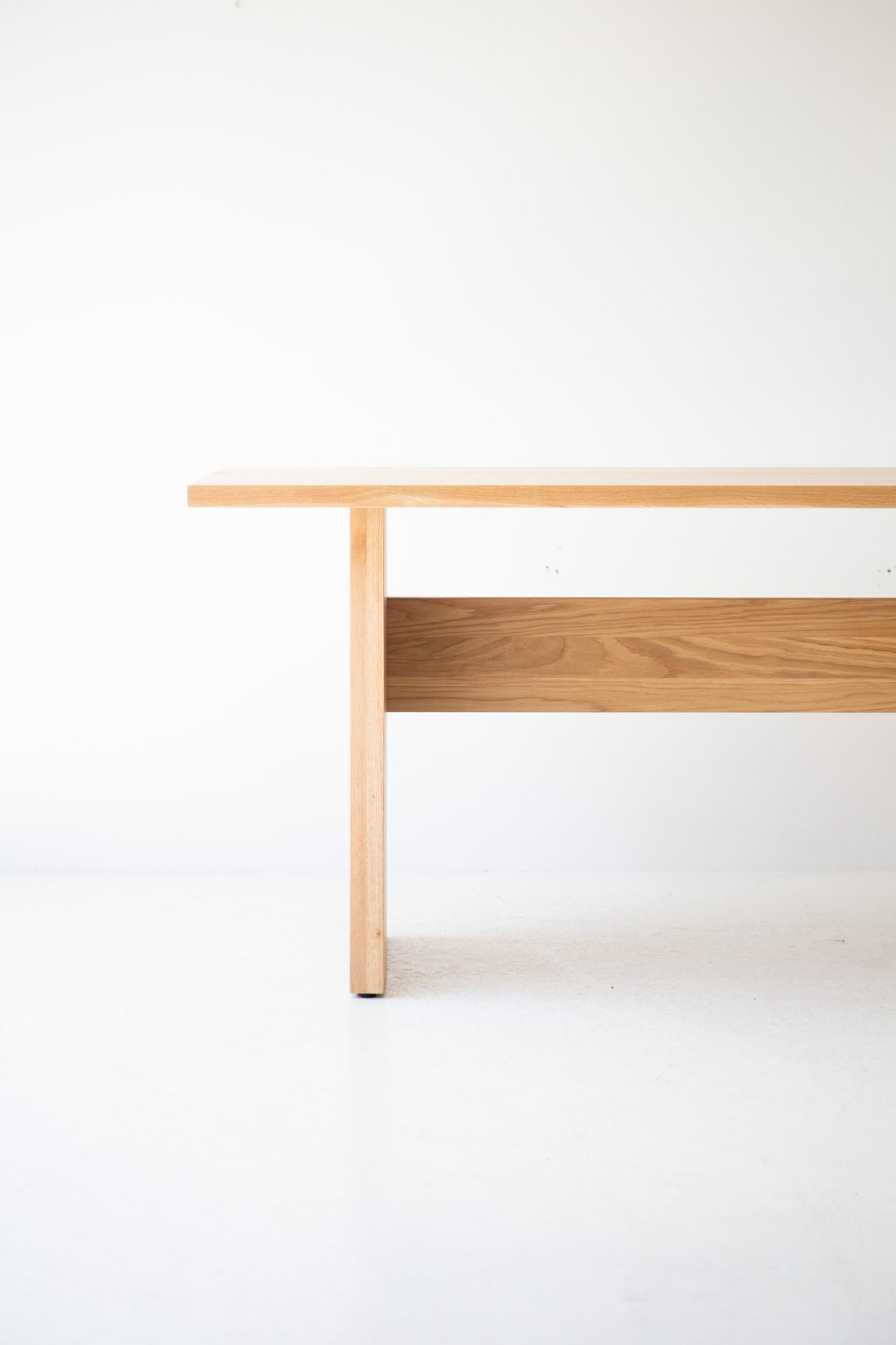 White Oak Dining Table, The Toko For Sale 2