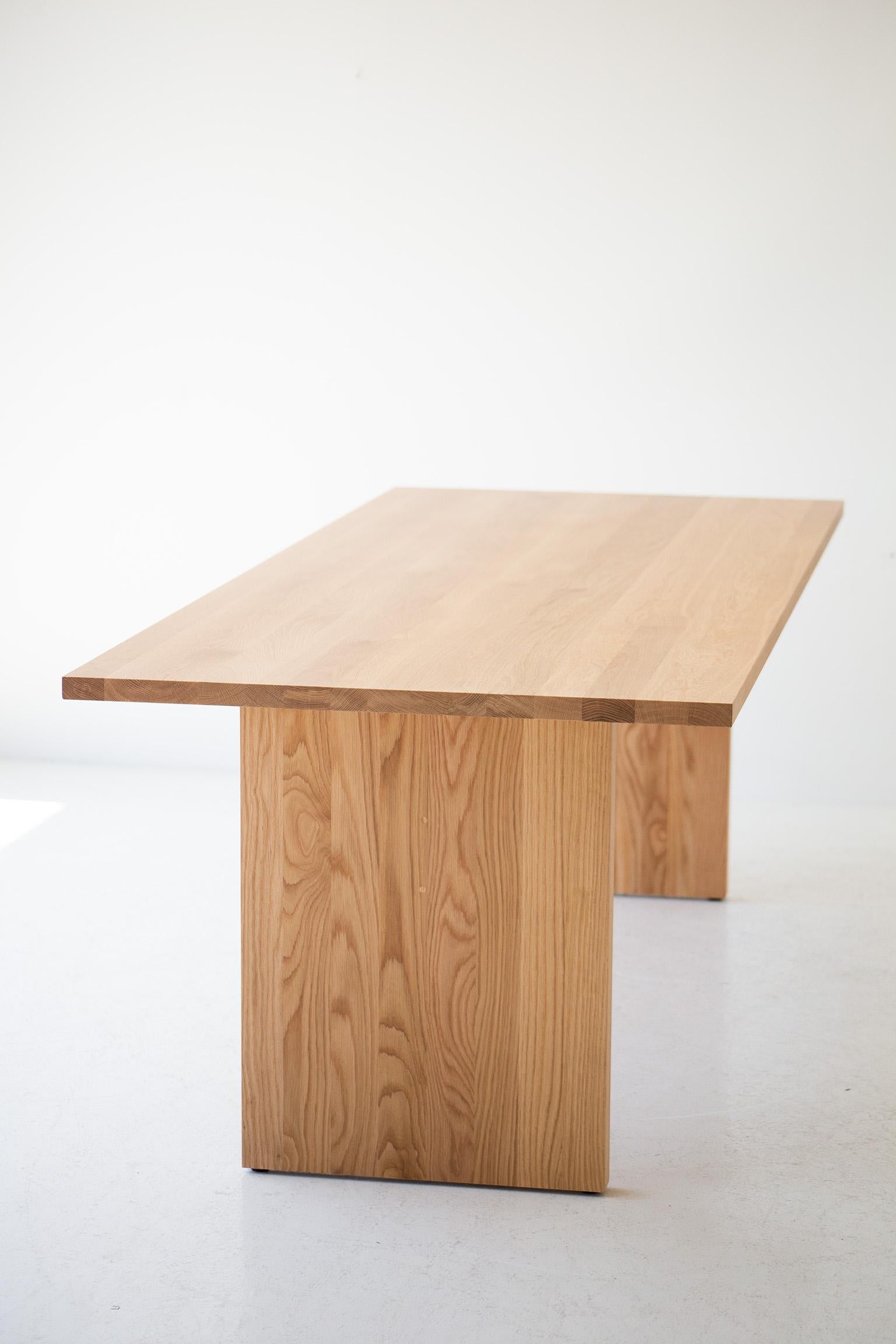 White Oak Dining Table, The Toko For Sale 3