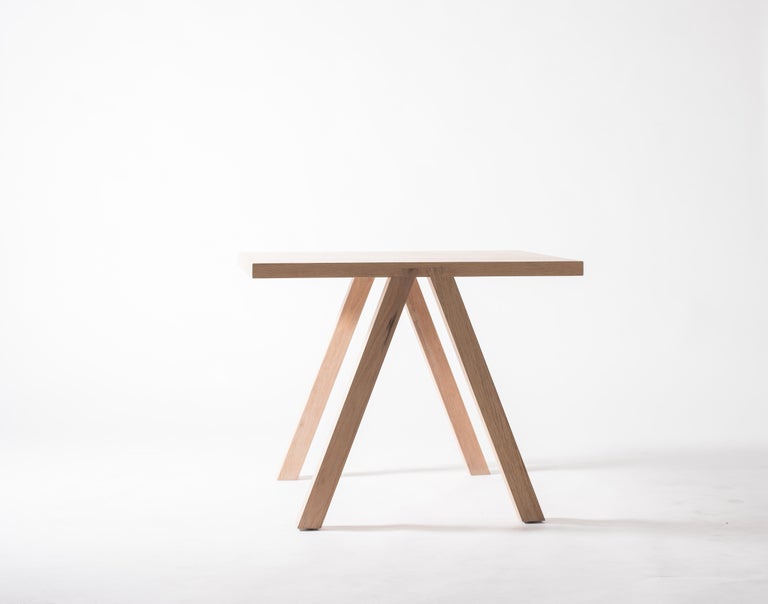 White Oak Dining Table Two Top Gh For Sale At 1stdibs