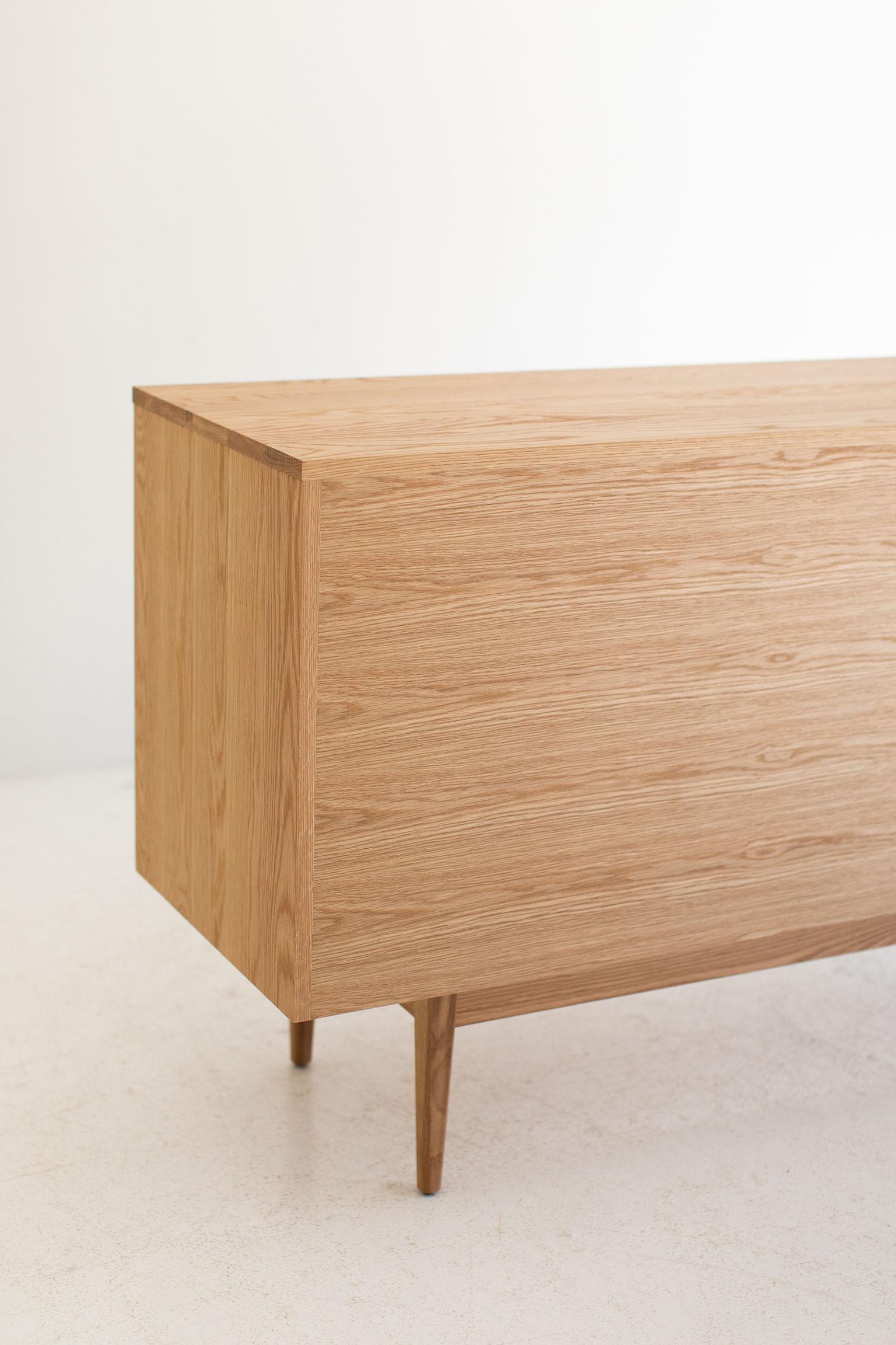 White Oak Modern Dresser For Sale 7