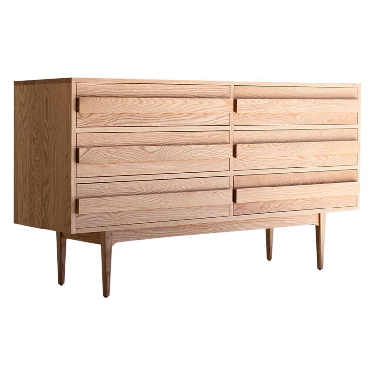 White Oak Modern Dresser For Sale at 1stDibs