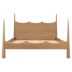 White Oak Ponte Bed - Queen
