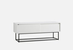 White Oak Virka Low Sideboard by Ropke Design and Moaak