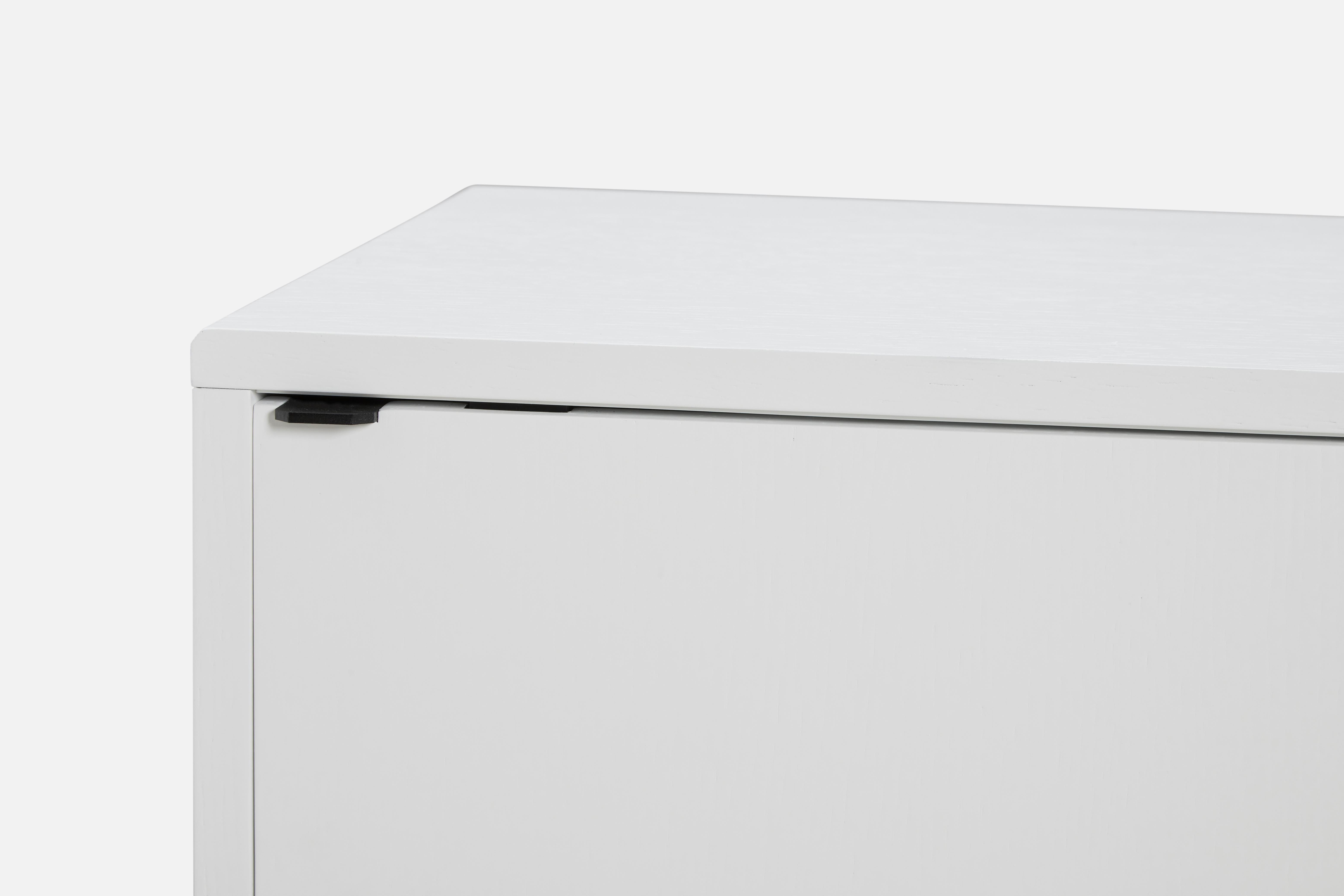 White Oak Virka Low Sideboard by Ropke Design and Moaak In New Condition For Sale In Geneve, CH