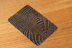 White Oak Wood + Bronze Cast Details 4' Square Coffee Table by Alabama Sawyer