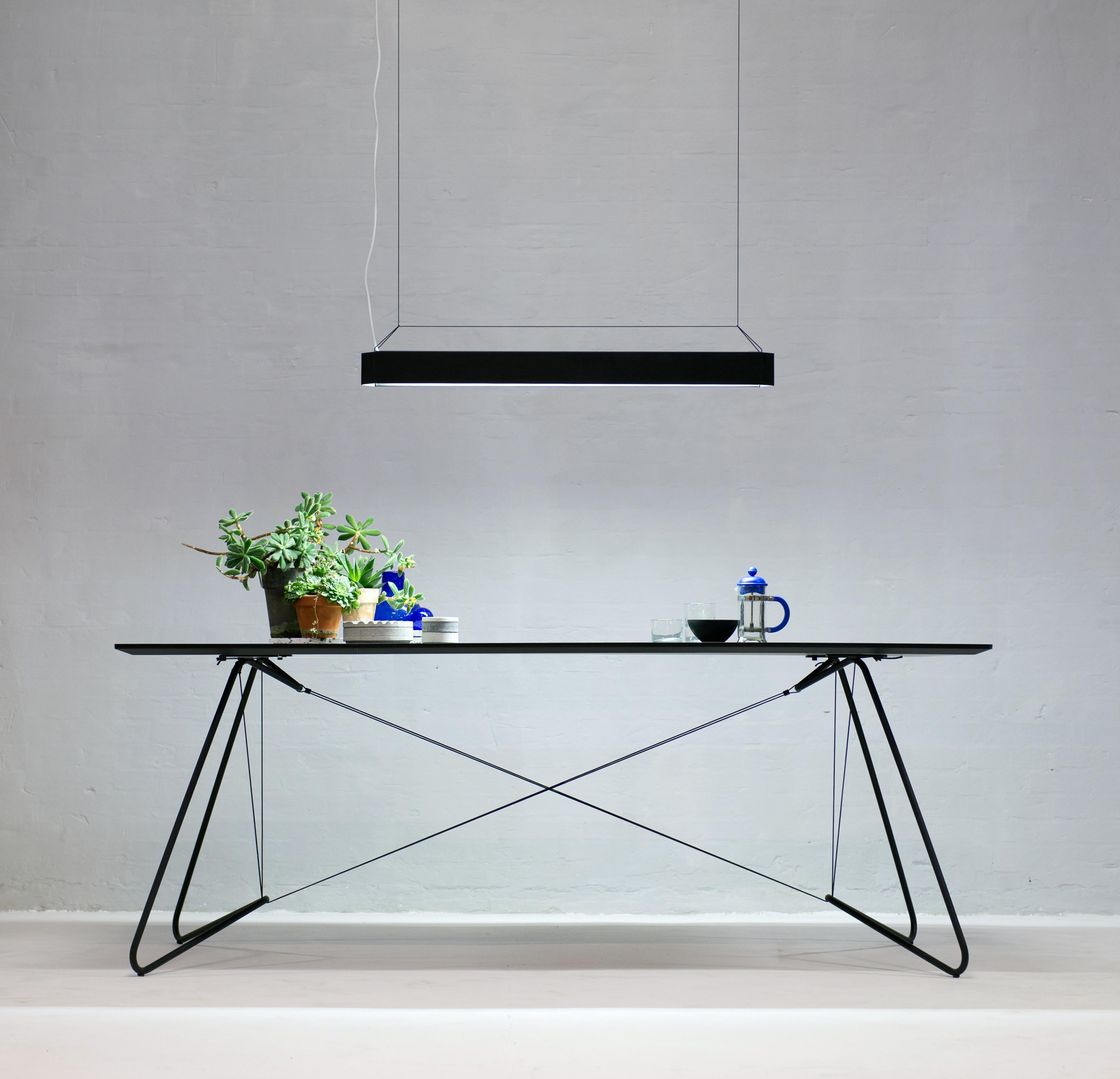 Danish White Oas Table 200 by OK Design For Sale