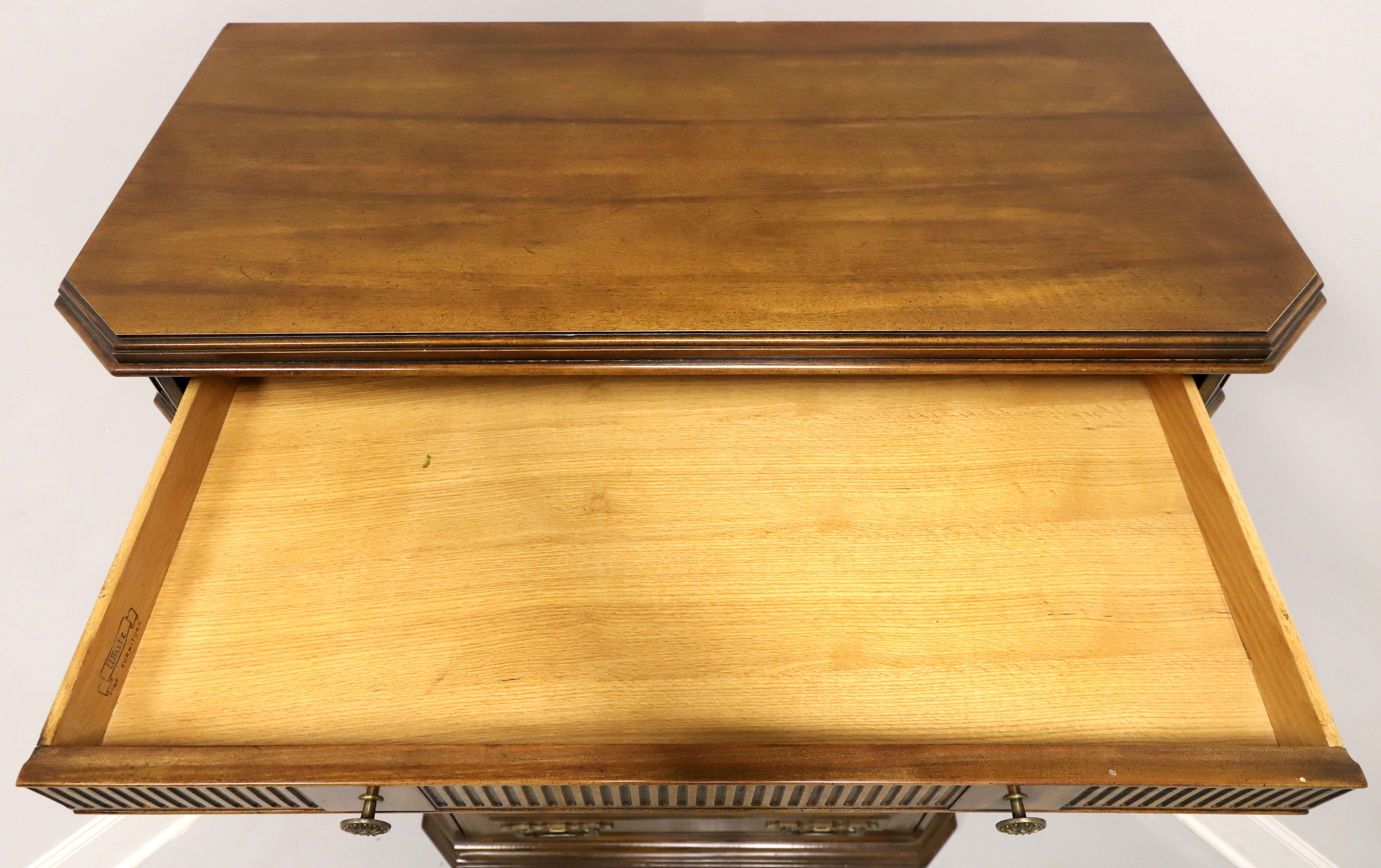 American WHITE OF MEBANE Cherry French Country Style Gentleman's Chest For Sale