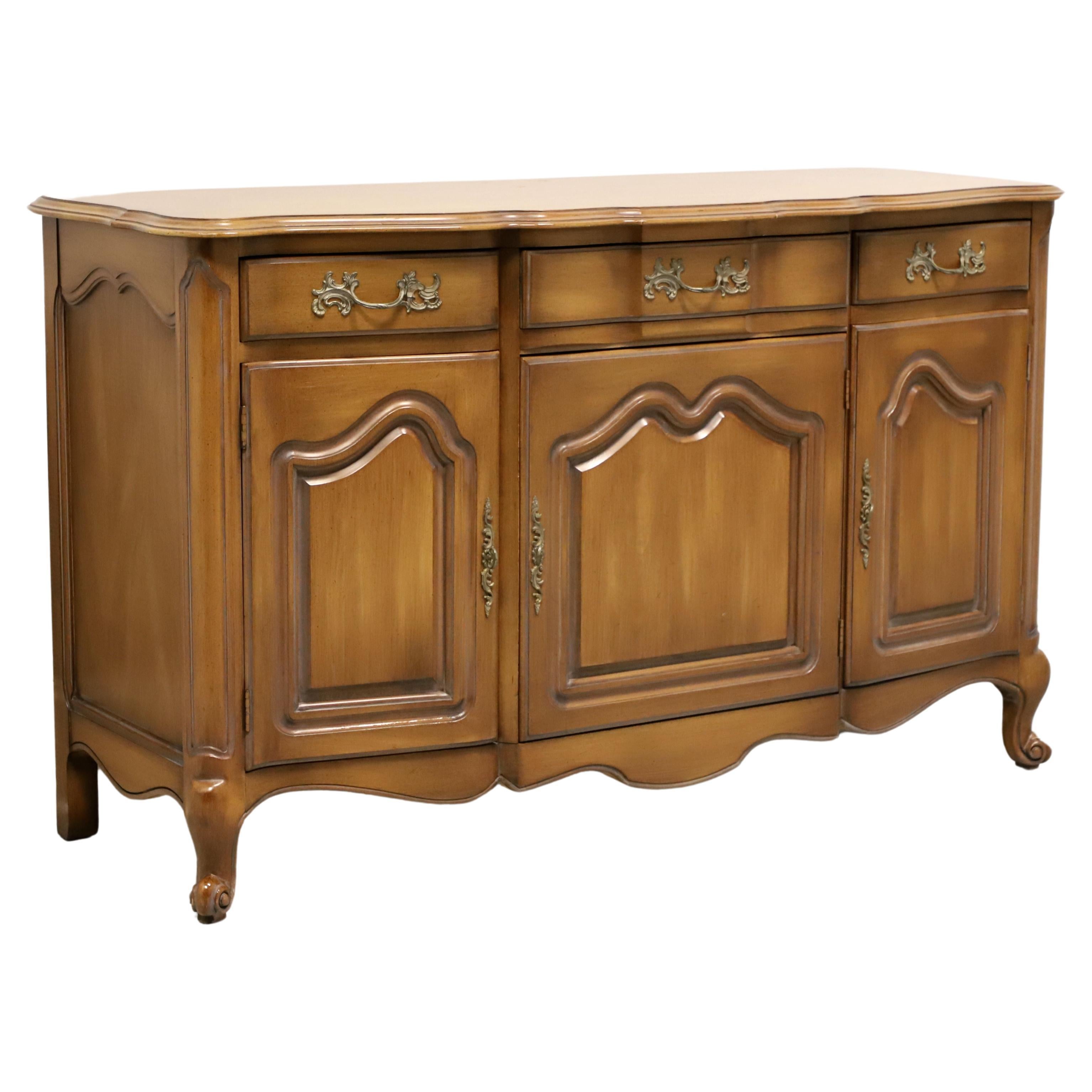 WHITE OF MEBANE Cherry French Provincial Louis XV Sideboard For Sale