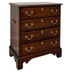 WHITE OF MEBANE Mahogany Chippendale Nightstand Bedside Chest