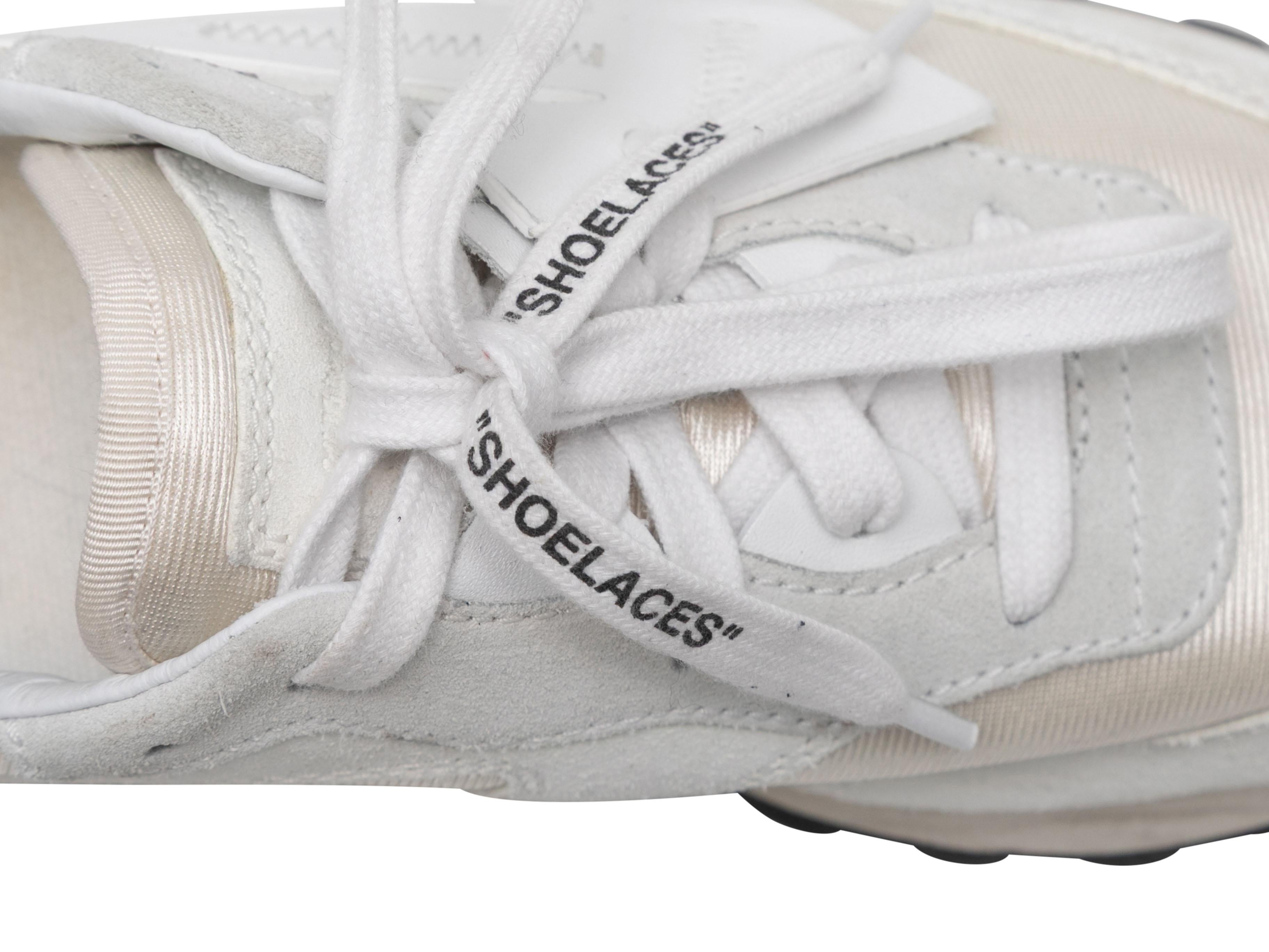 Women's White Off-White Low-Top Sneakers Size 36 For Sale