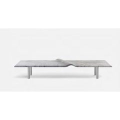 Table basse Onda blanche de Wentz