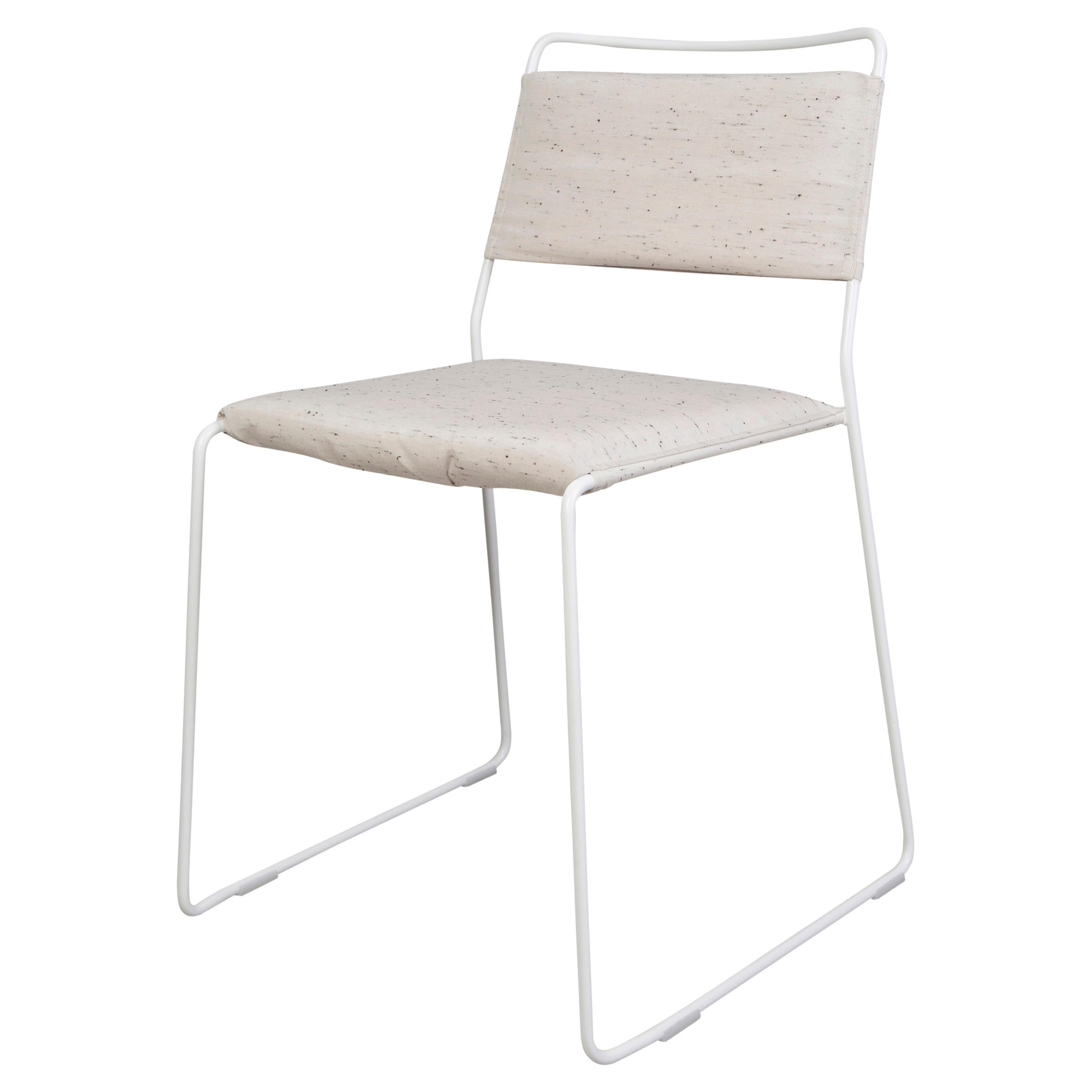 Silla blanca One Wire de OK Design