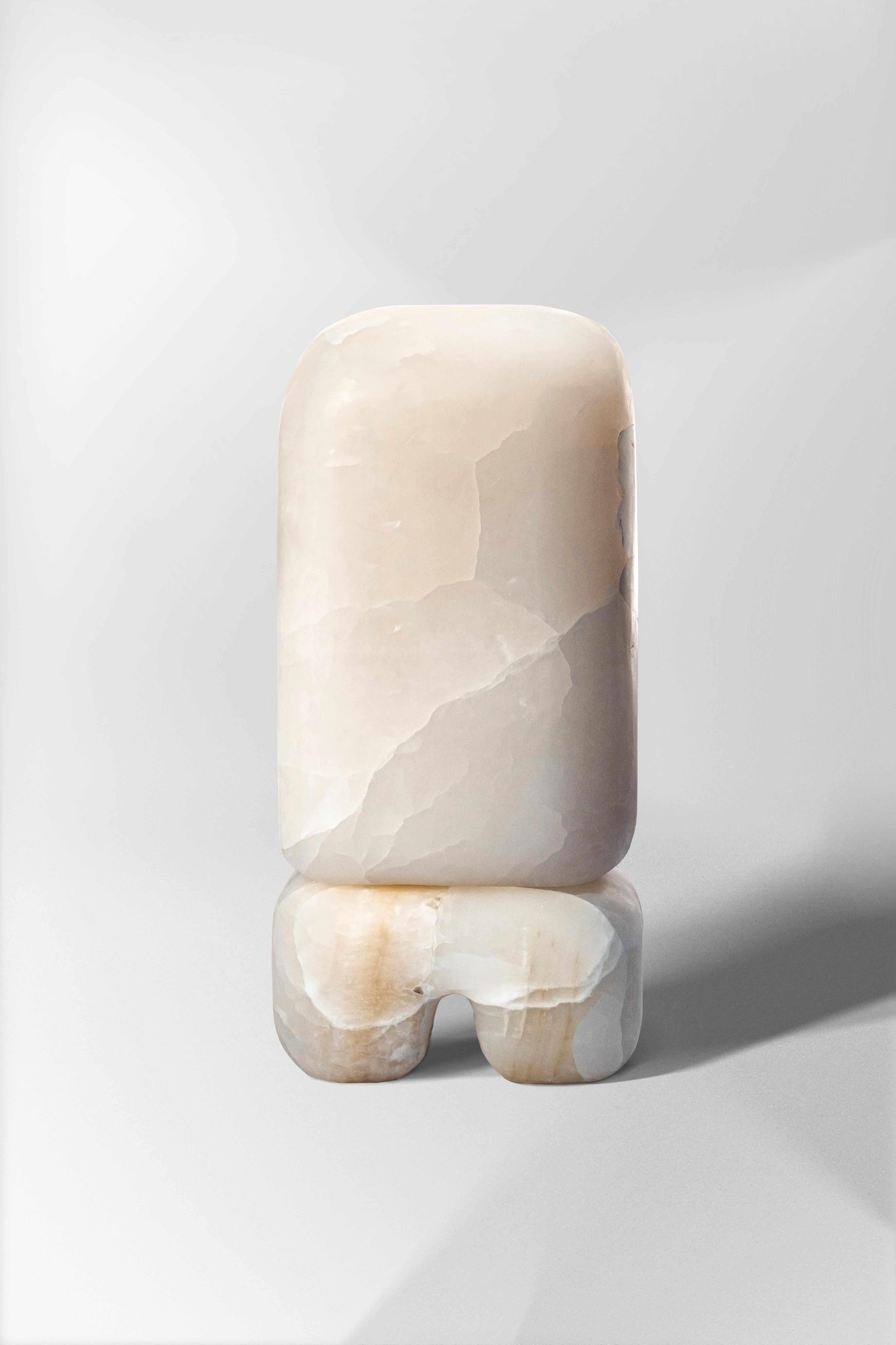Other White Onyx Floor Lamp by Victoria Yakusha For Sale