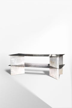 White Onyx Low Console by Studiopepe