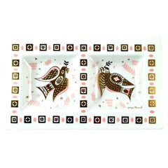 Art Glass Platters and Serveware