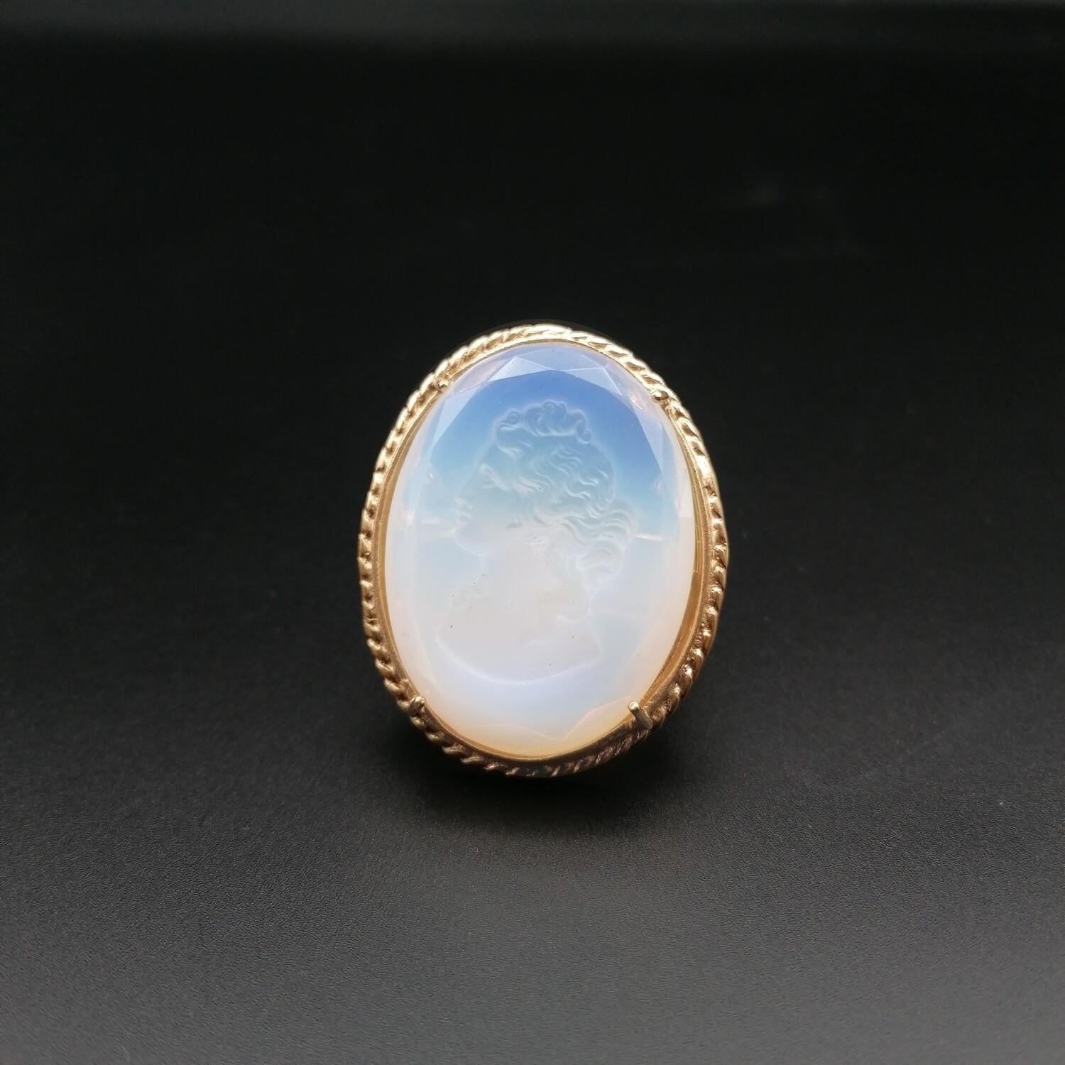 pure opal ring