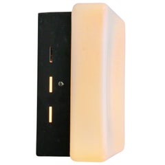 Weißes Opalglas Vintage Eisen Scones Deckenlampen