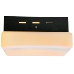 Weißes Opalglas Vintage Iron Scones Deckenlampen