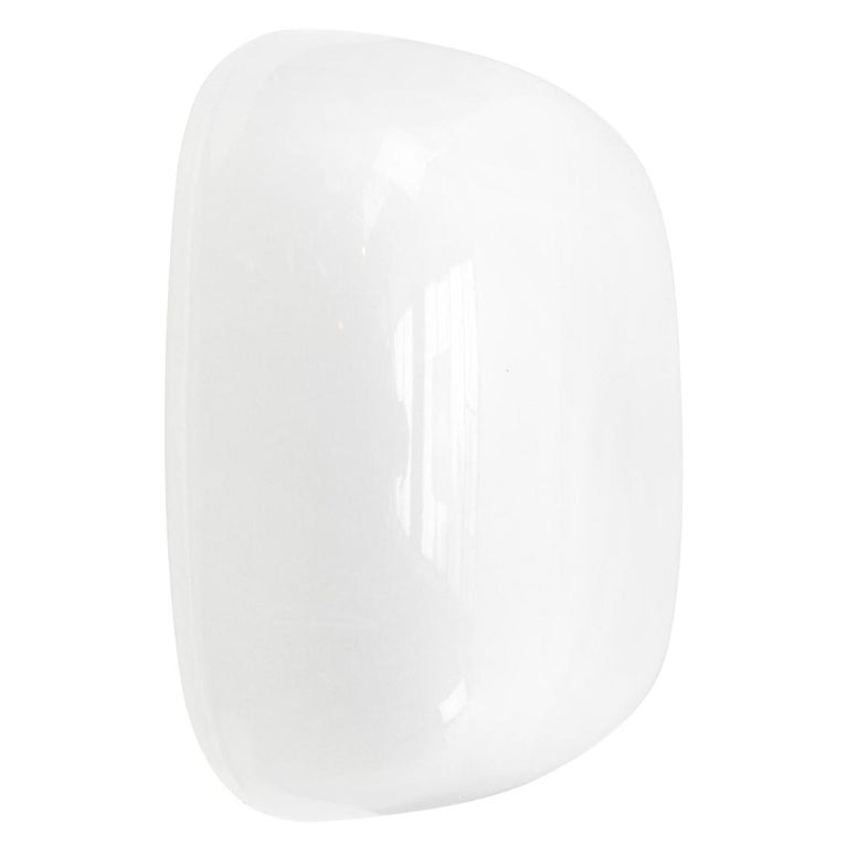 Applique Murale Opaline Vintage Blanc – Verre Intérieur – Non électrifiée