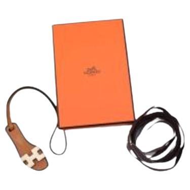 Hermes Craie Epsom Oran Nano Charm For Sale
