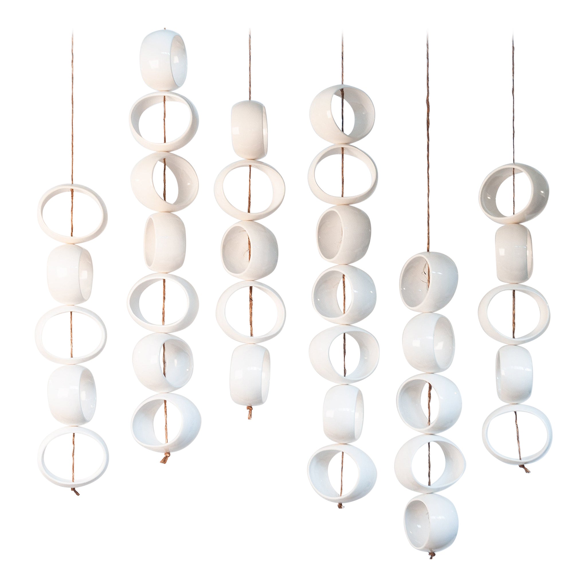 Escultura Orbe Blanco en venta