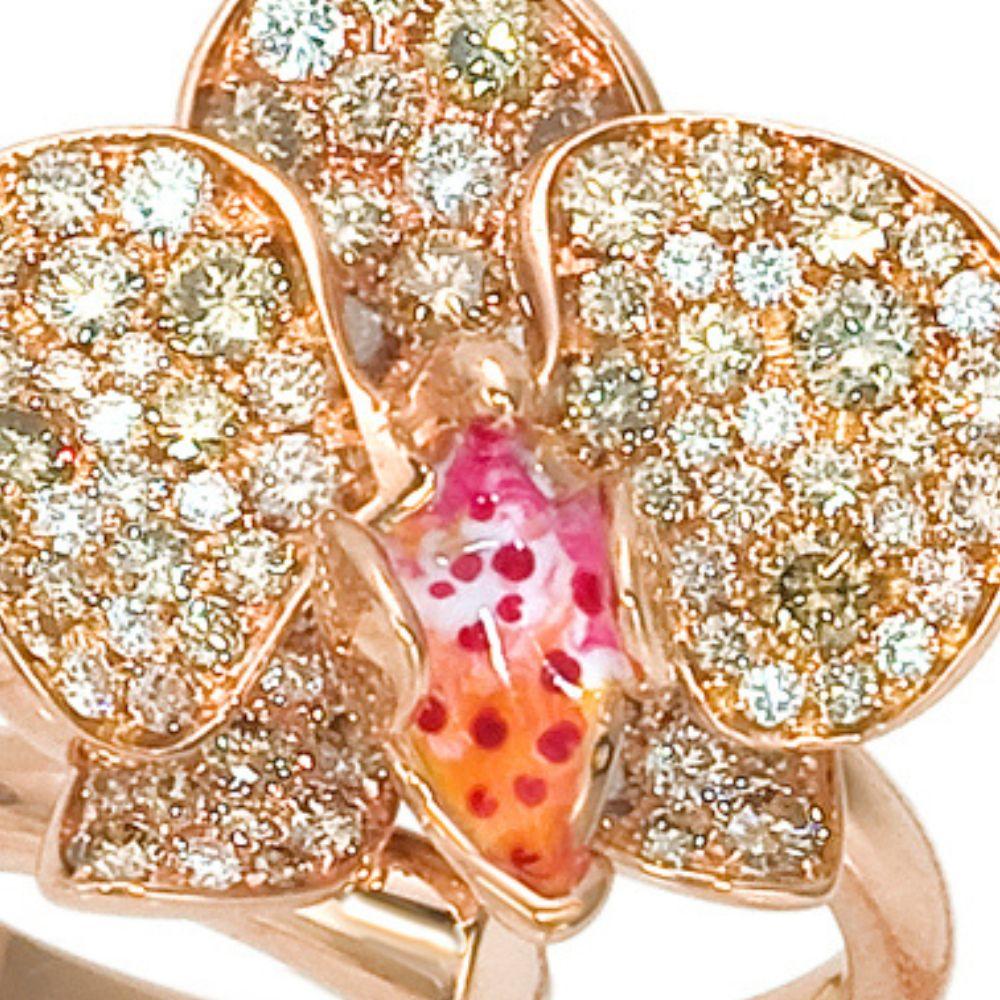 cartier orchid ring