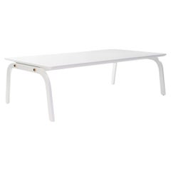 White Outdoor Resistant Coffee Table