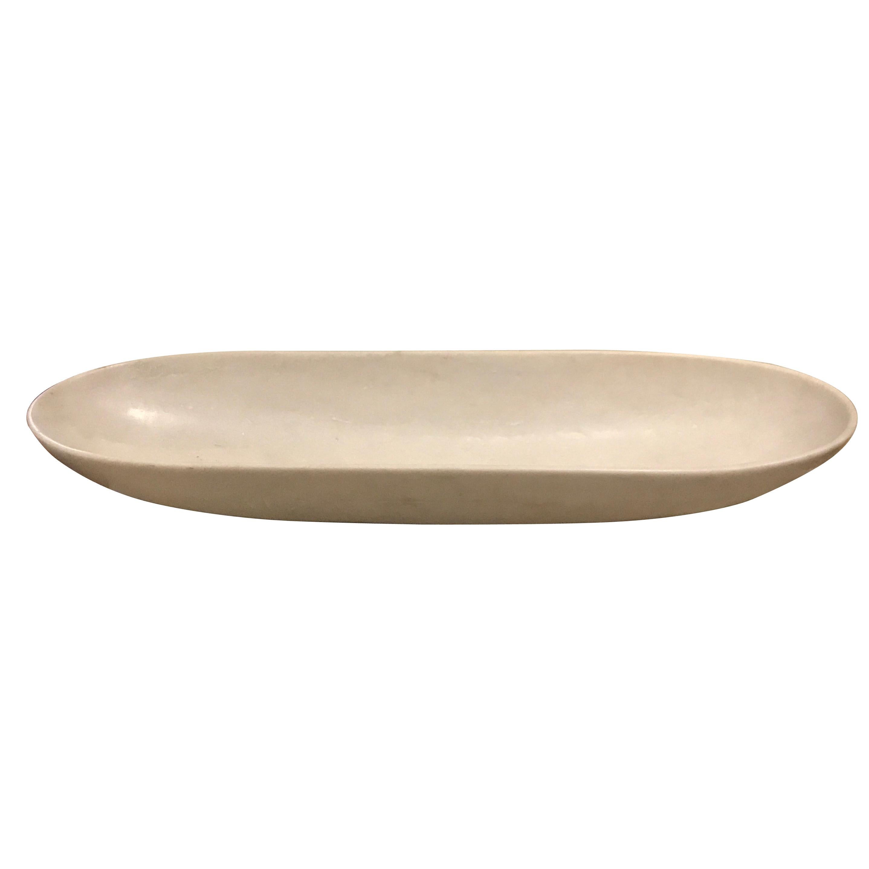 Vassoio cinese lungo e ovale in marmo bianco.
Disponibile anche in nero S4957.


                   