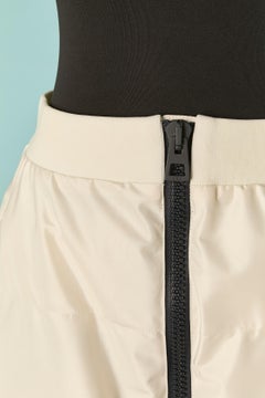 White padded mini skirt CHRISTIAN DIOR