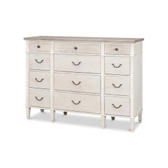 White Painted Bungalow Dresser
