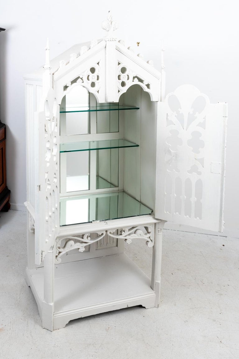 White Painted Gothic Revival Style at 1stDibs