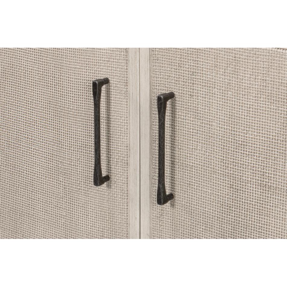 Meuble d'appoint moderne peint en blanc en vente 1