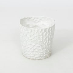 White Painted Owl Planter