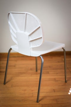 White Pair of Pai-Pay Chairs by Jorge Pensi for Amat-3