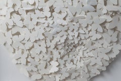 White Paper Butterfly Box