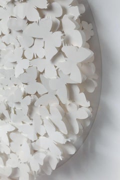 White Paper Butterfly Box