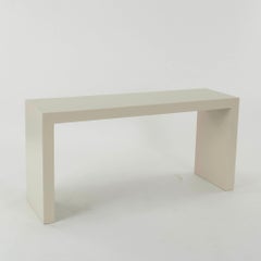 Tavolo consolle Parsons bianco