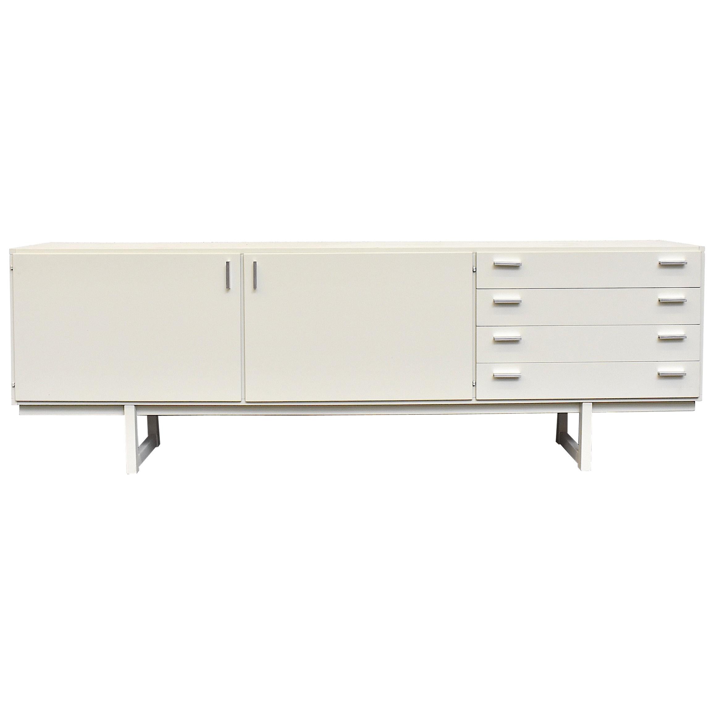 White Pastoe Credenza by Cees Braakman