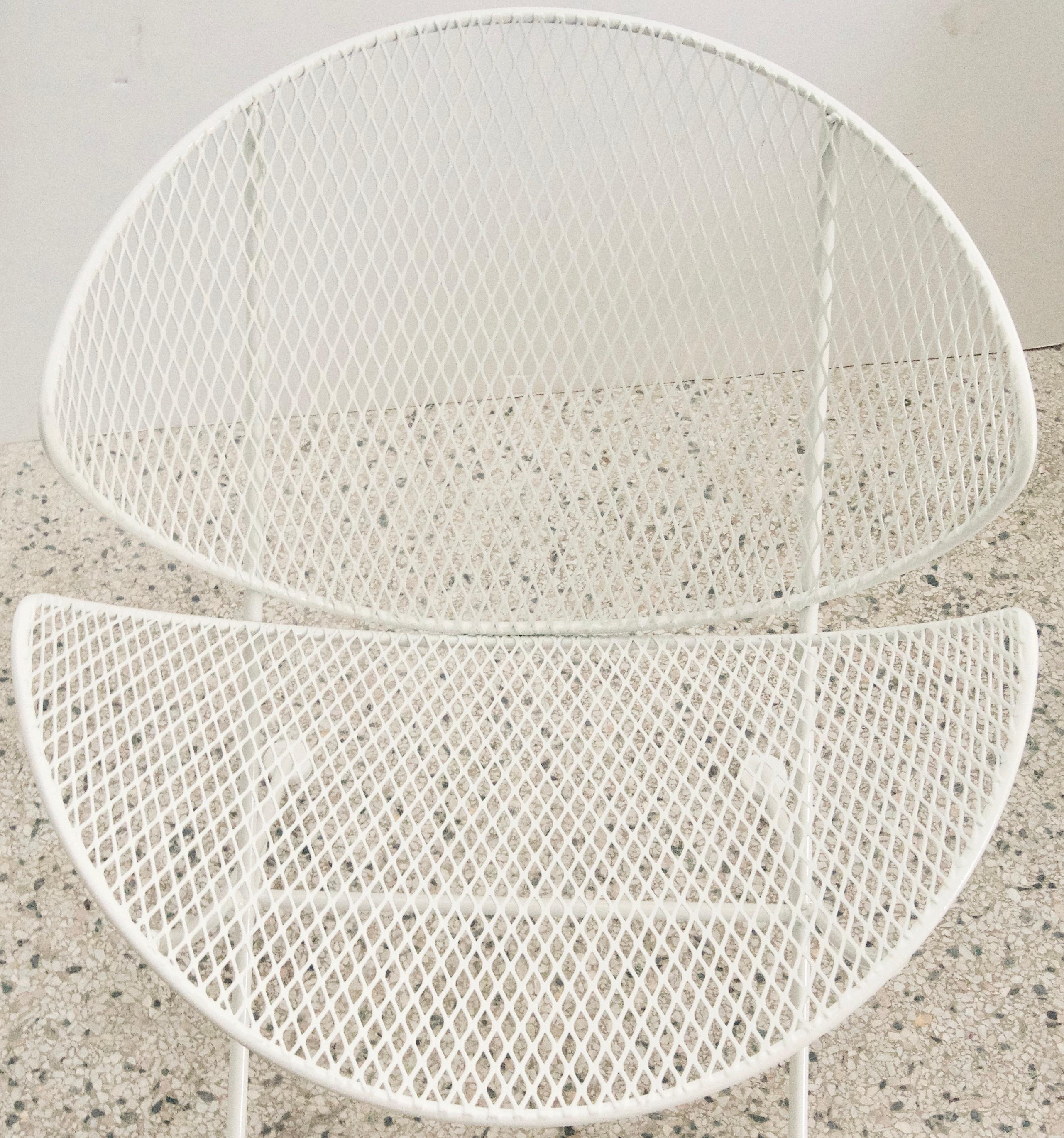 American Salterini White Chair