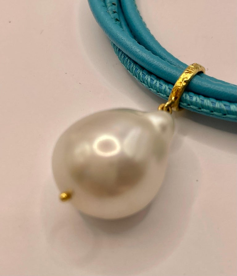 Sadie Pearl Bracelet | Turquoise main image 0