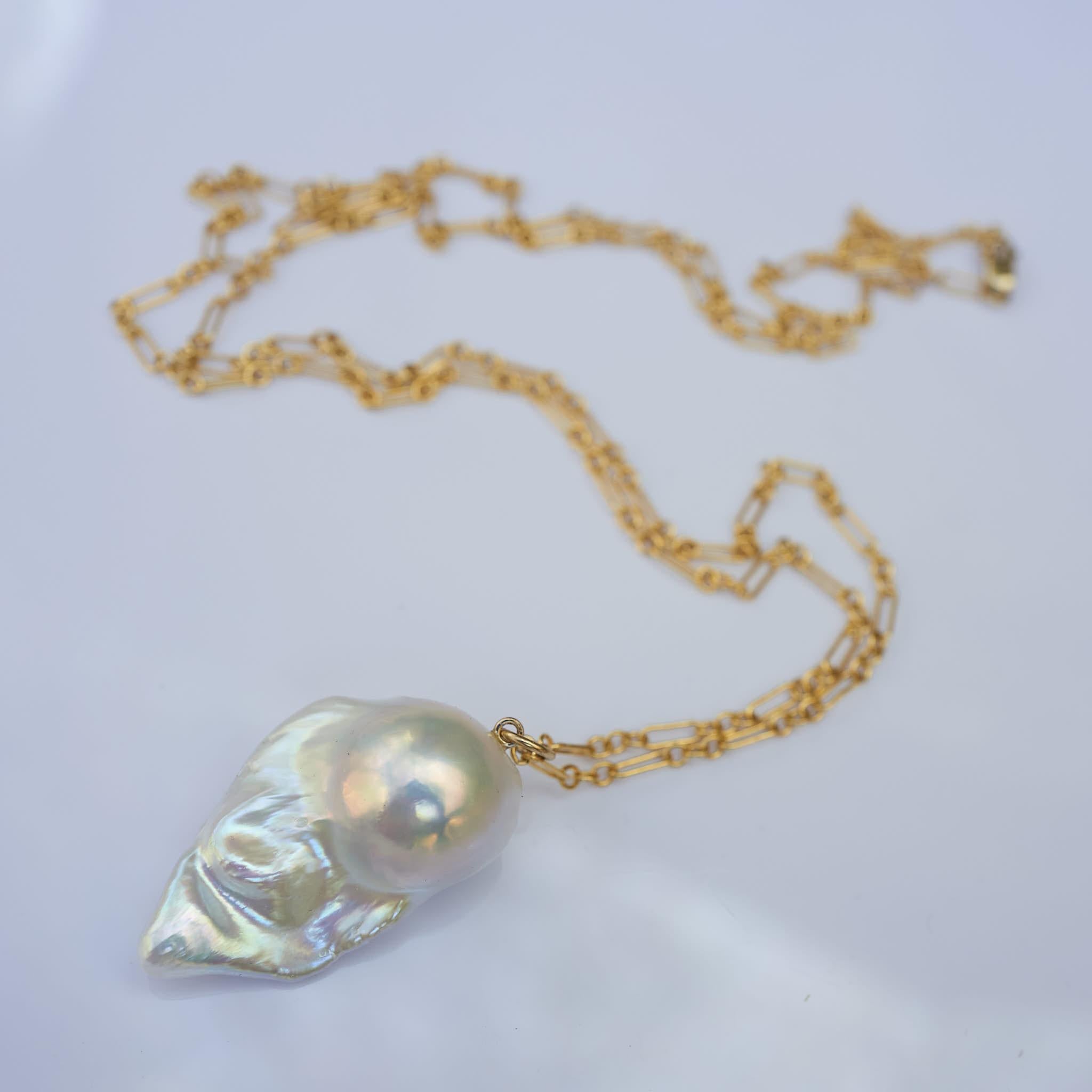 Perlenkettenhalskette mit Tropfenanhänger (Viktorianisch) im Angebot