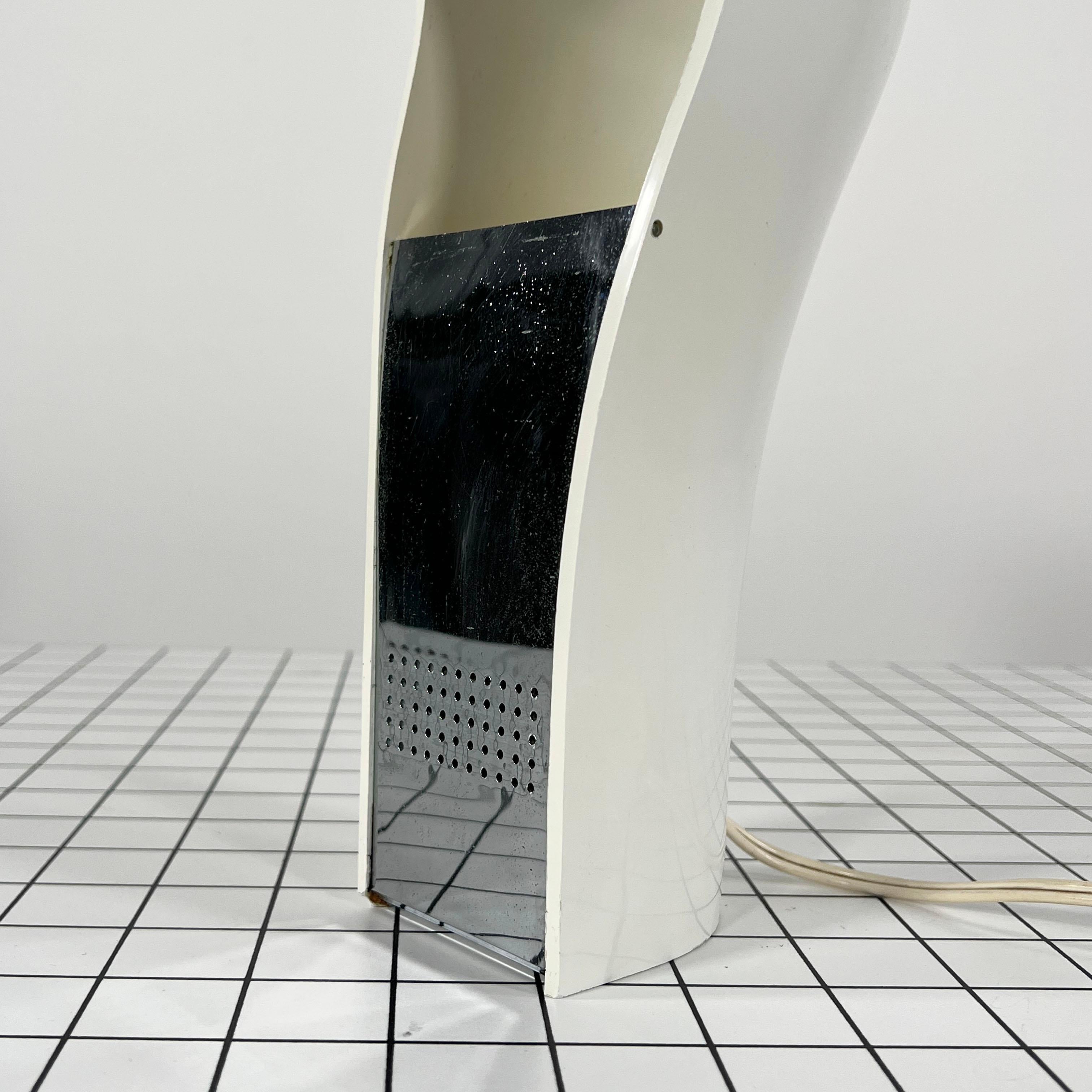 White 'Pelota' Desk Lamp by Cesare Casati for Lamperti Studio D.A., Italy, 1970s For Sale 5