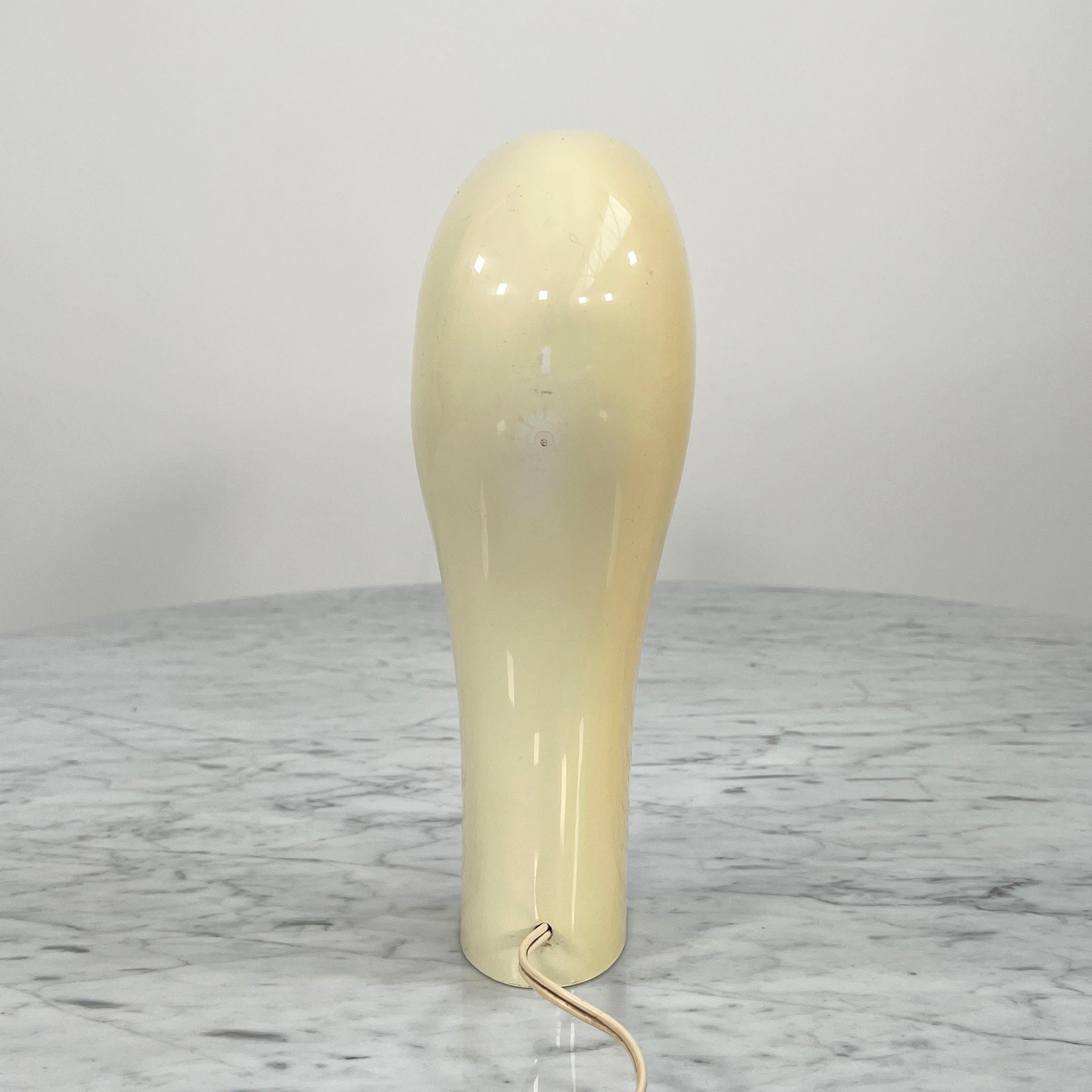 Late 20th Century White 'Pelota' Desk Lamp by Cesare Casati for Lamperti Studio D.A., Italy, 1970s