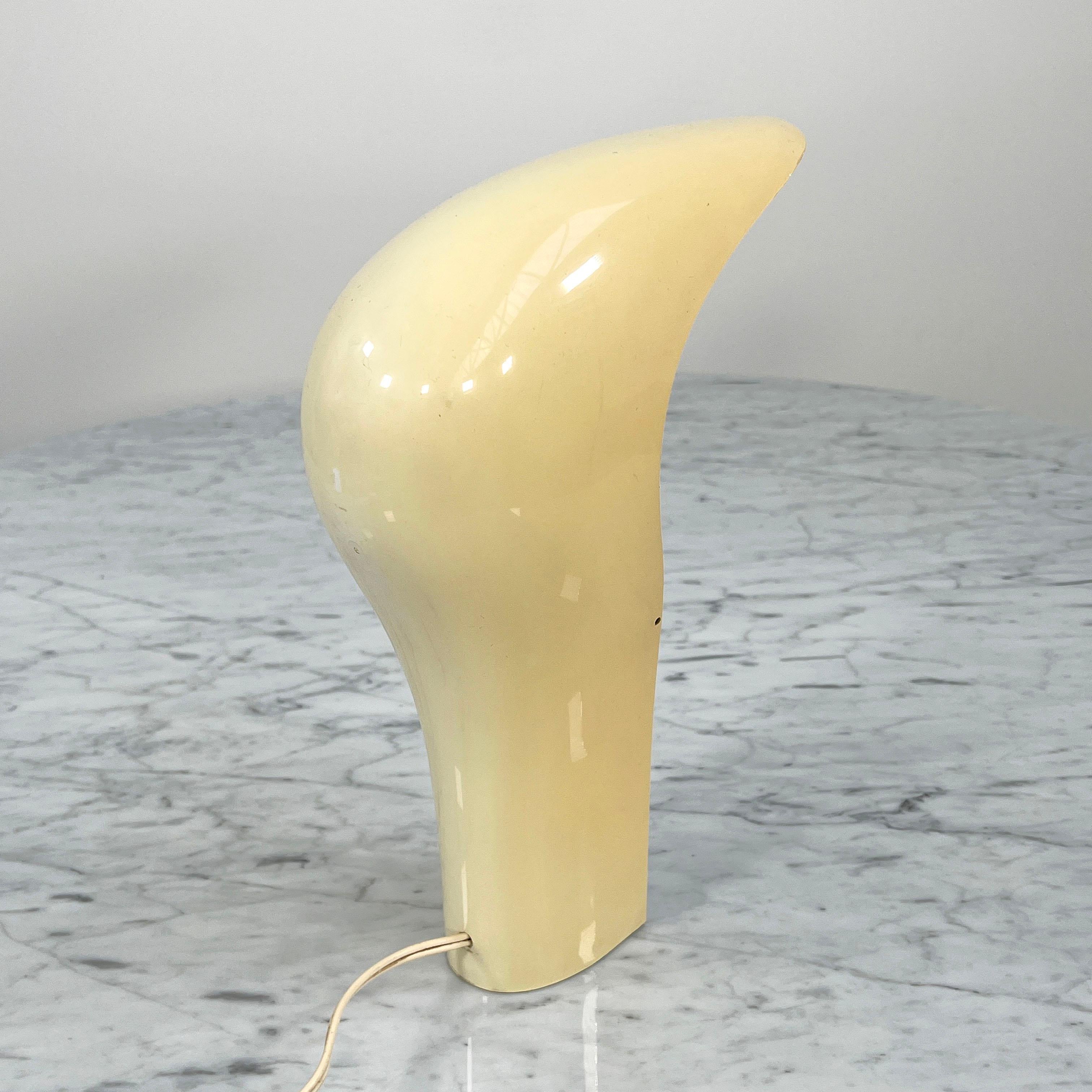White 'Pelota' Desk Lamp by Cesare Casati for Lamperti Studio D.A., Italy, 1970s 1