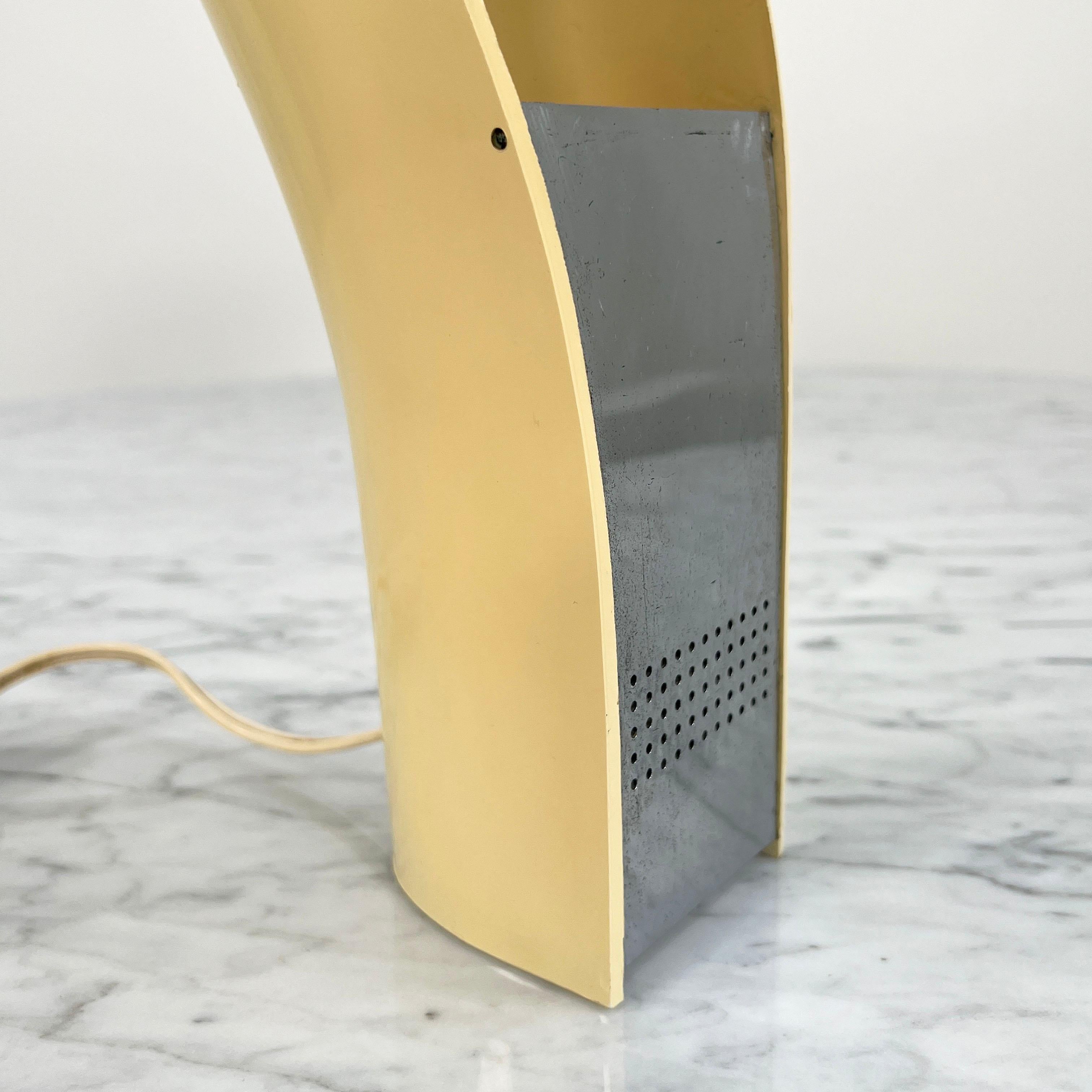 White 'Pelota' Desk Lamp by Cesare Casati for Lamperti Studio D.A., Italy, 1970s 2
