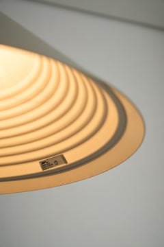 White Pendant by Martinelli Luce (Model 1836), 1970s