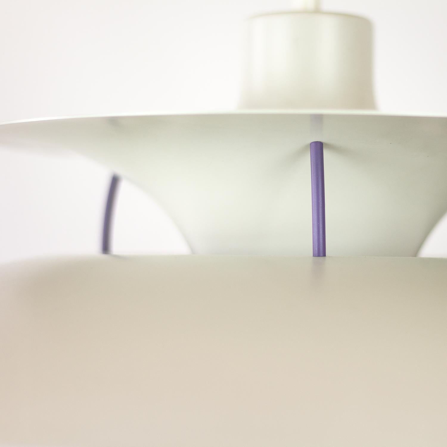 White PH5 Pendant by Poul Henningsen for Louis Poulsen In Good Condition In Berkhamsted, GB