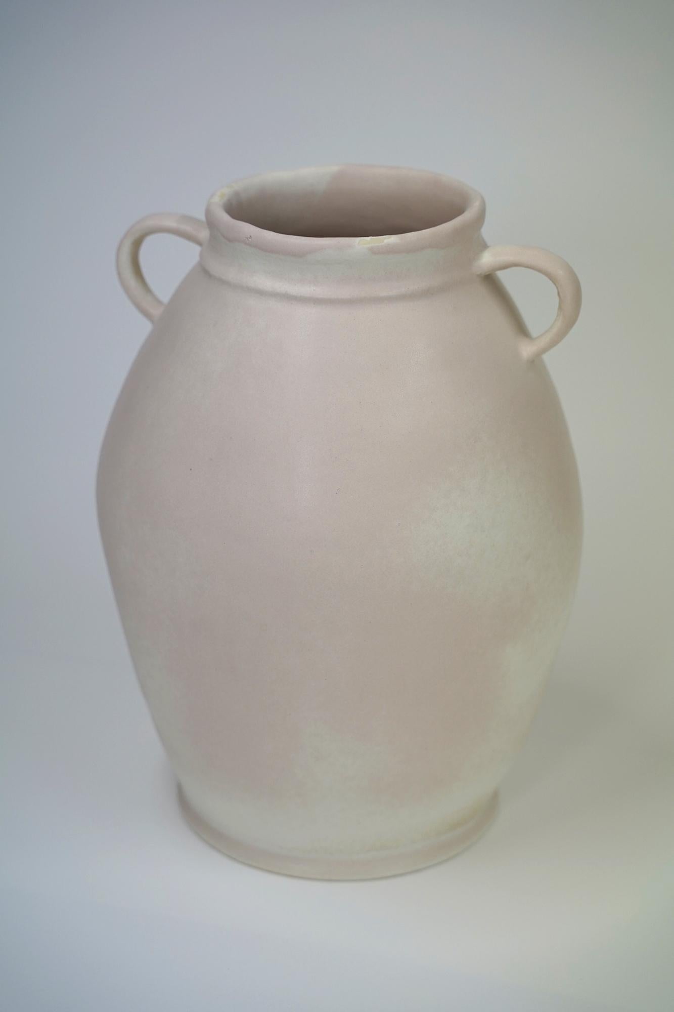 Post-Modern White Pink Vase by Studio Cúze For Sale