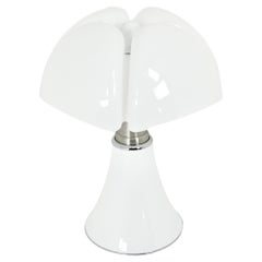 Vintage White Pipistrello Table Lamp by Gae Aulenti for Martinelli Luce